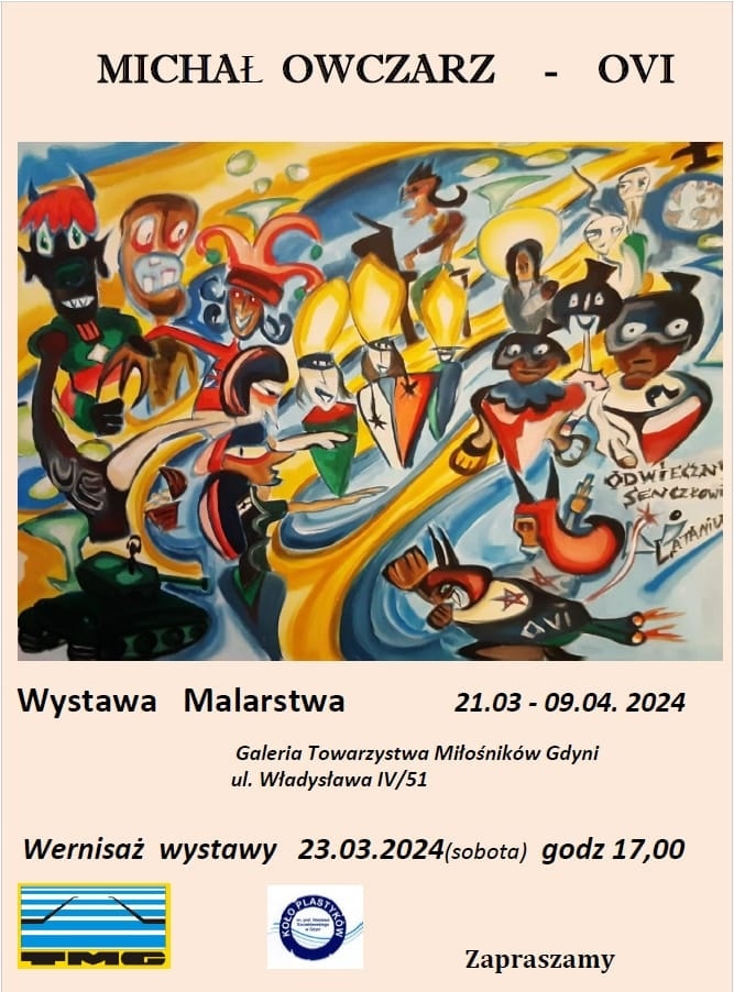 Michał Owczarz wystawa malarstwa