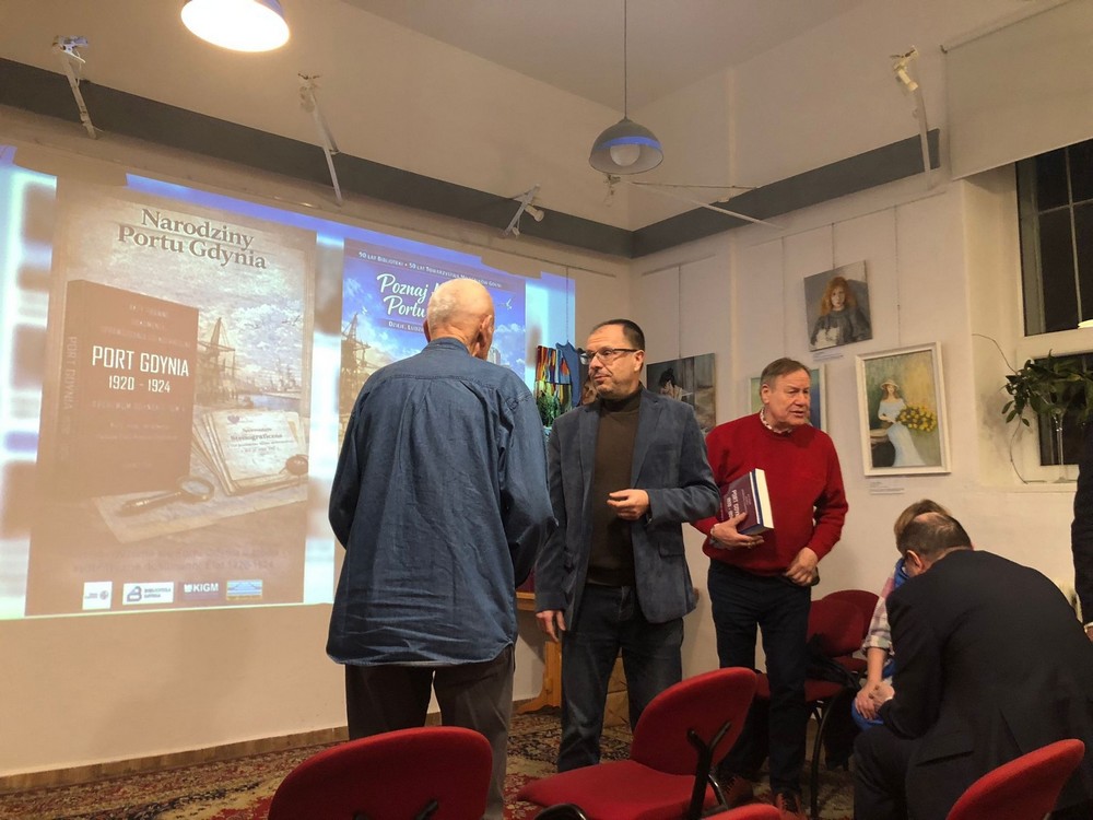 Promocja książek o Porcie Gdynia